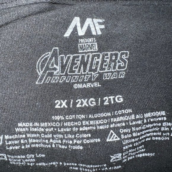 Marvel Avengers-T Shirt-Men's (Unisex)-Size 2 Extra Large-Colletors - Picture 6 of 6
